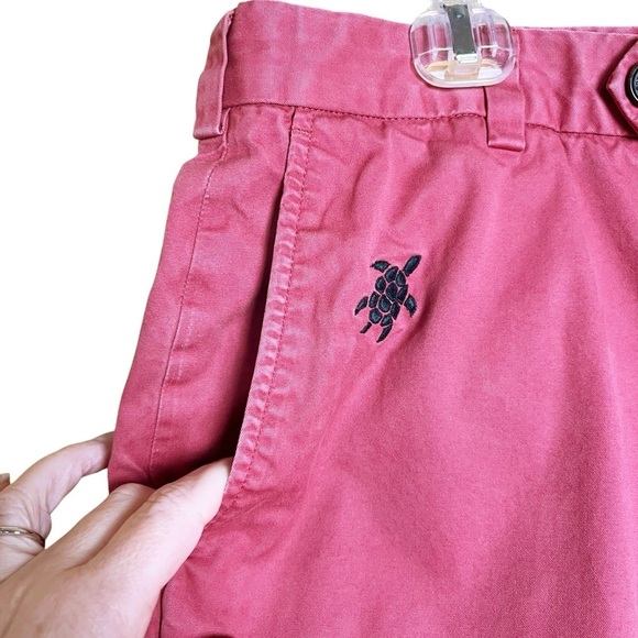 Brooks Brothers Men’s Size 34 Red Sea Turtle Print 10” Bermuda Shorts Cotton - Picture 3 of 7